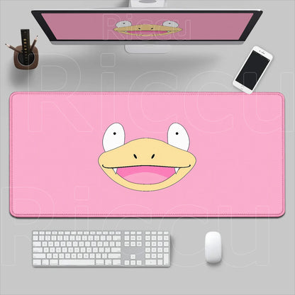 HD 900x400 Rubber Large PC Mousepad Gaming Mouse Pad Accessories Pikachu Slowpoke XXL Desk Keyboard Mat Computer Laptop Mausepad