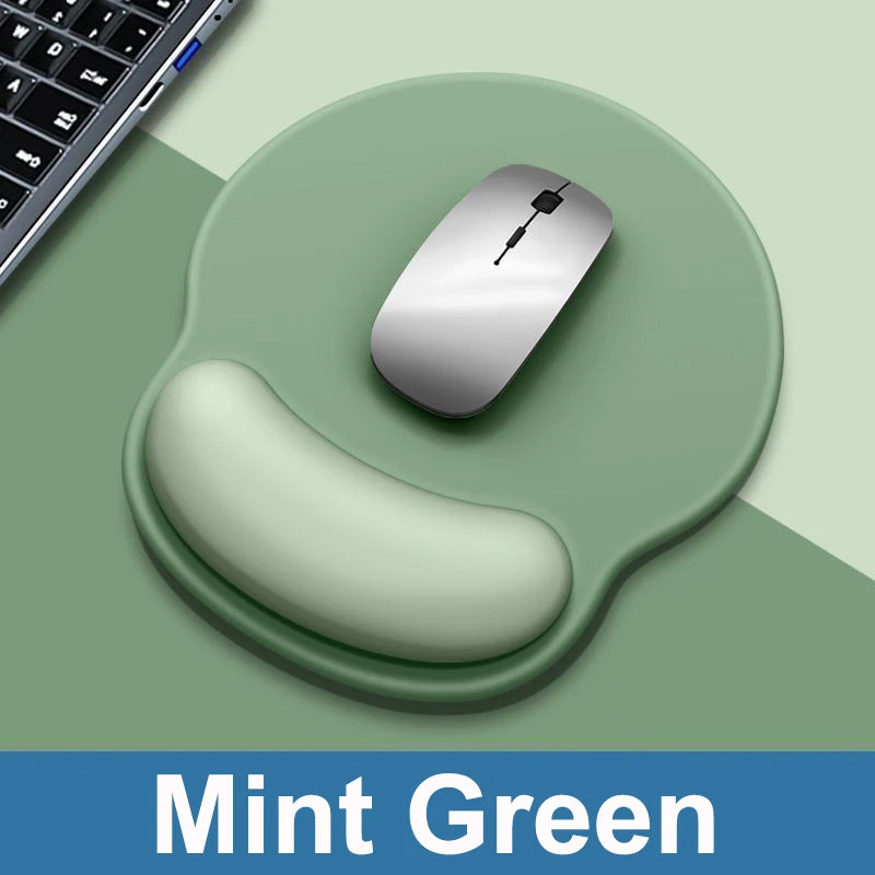 VAORLO Ergonomic Wrist Rest Mouse Pad: Soft Non-Slip Silicone Support