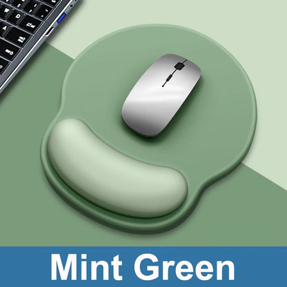 VAORLO Ergonomic Wrist Rest Mouse Pad: Soft Non-Slip Silicone Support
