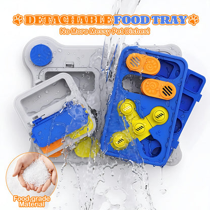 This new interactive dog puzzle toy doubles as a pet treat dispenser. Perfect for IQ training of small and medium-sized dogs