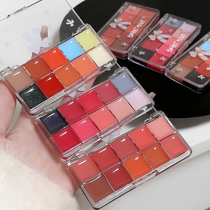 Jelly Lip Gloss Palette Sweet.