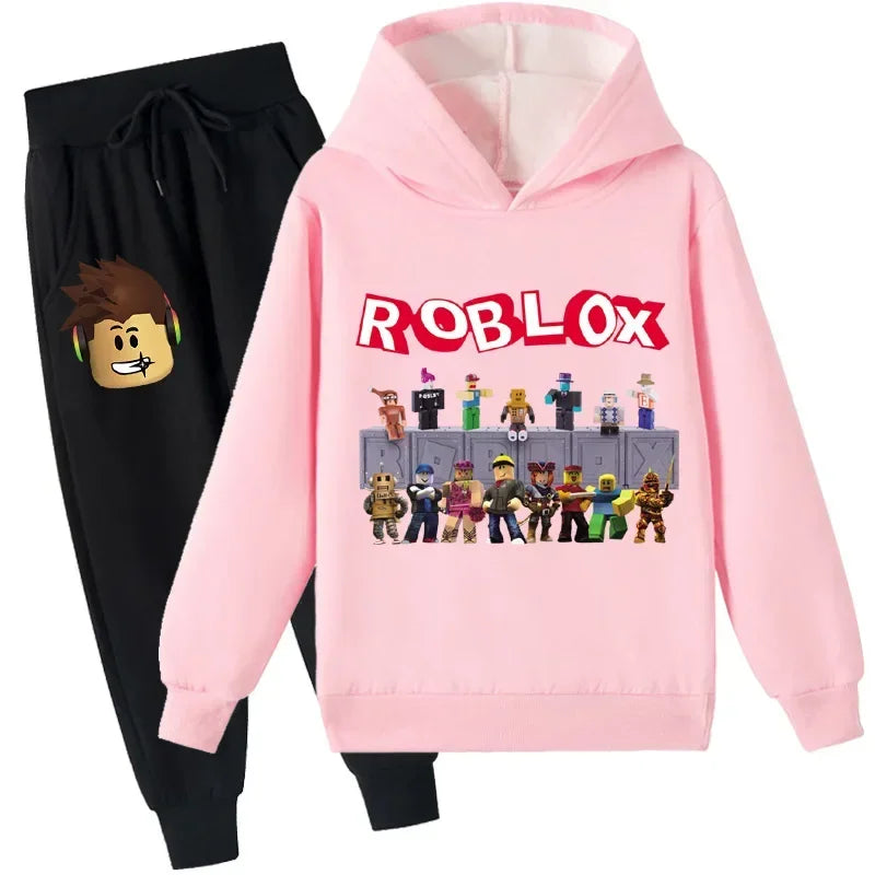 Roblox Kids Hoodie Set 🎮👕