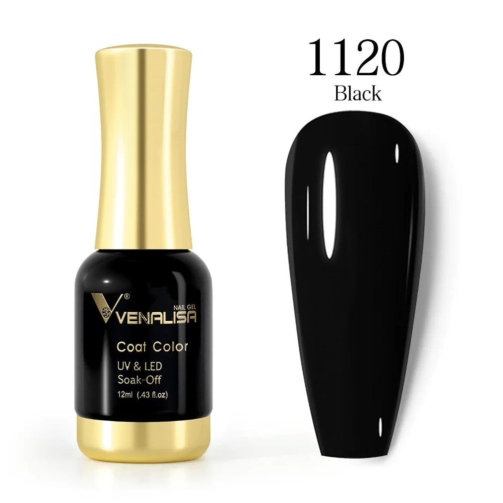 VENALISA Nail Gel Varnish TPO FREE Soak Off UV LED Organic Odorless Enamels Nail Art Colors 12ml 120Colors UV Gel Nail Polish