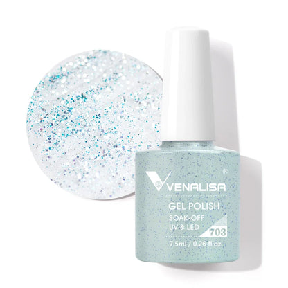 Venalisa VIP4 Nail Gel Polish HEMA/TPO FREE Full Coverage Beautiful Semi Permanent Soak Off UV LED Gel Nail Polish Gel Lacquer