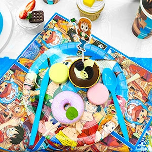 One Piece Birthday Party Supplies Set – 117pcs 🎉🏴‍☠️