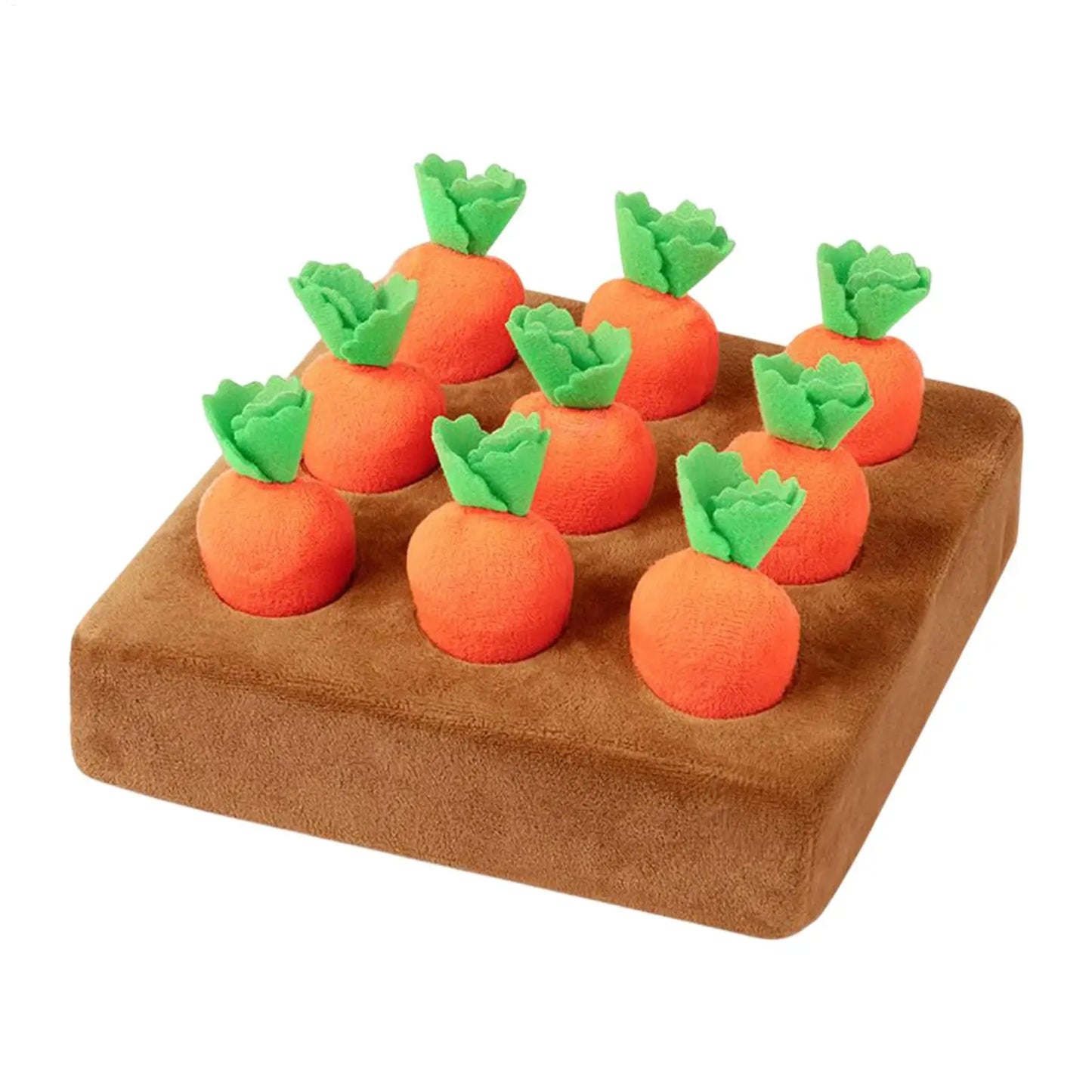 Snuffle Mat for Dogs Interactive Enrichment Funny Toys Pet Carrot Puzzle Toy Dog Activity Mat for Boredom Relief Foraging