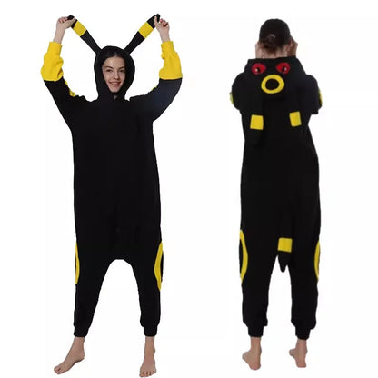 Pokemon Cosplay Costume Kigurumi Anime Onesie for Men And Women Gengar Funny Jumpsuit Halloween Christmas Party Outfit