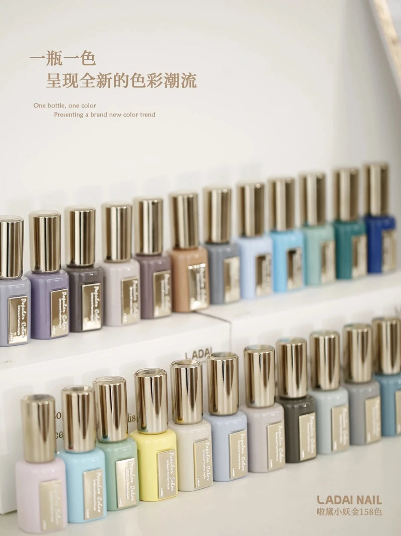 OUBOLI LADAI 158 Colors Gel Nail Polish Set Gel Polish Set Easy Soak Off 15 ml Gel Polish Nail Kit Nail Salon  Profession