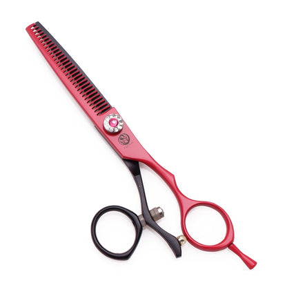 Professional Hairdressing Scissors 5.5" 6" Purple Dragon JP 440C Swivel Thumb Hair Cutting Scissors Barber Thinning Shears Z9019