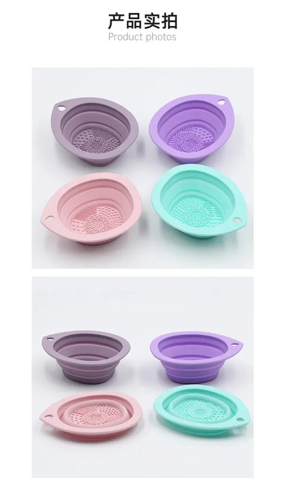 Silicone Brush Cleaning Bowl.