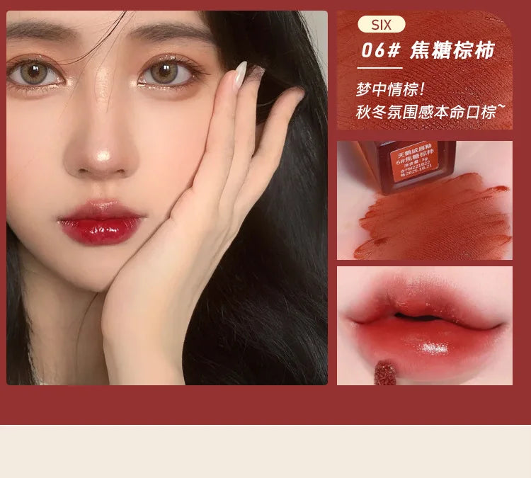 Gege Bear Velvet Lip Glaze.