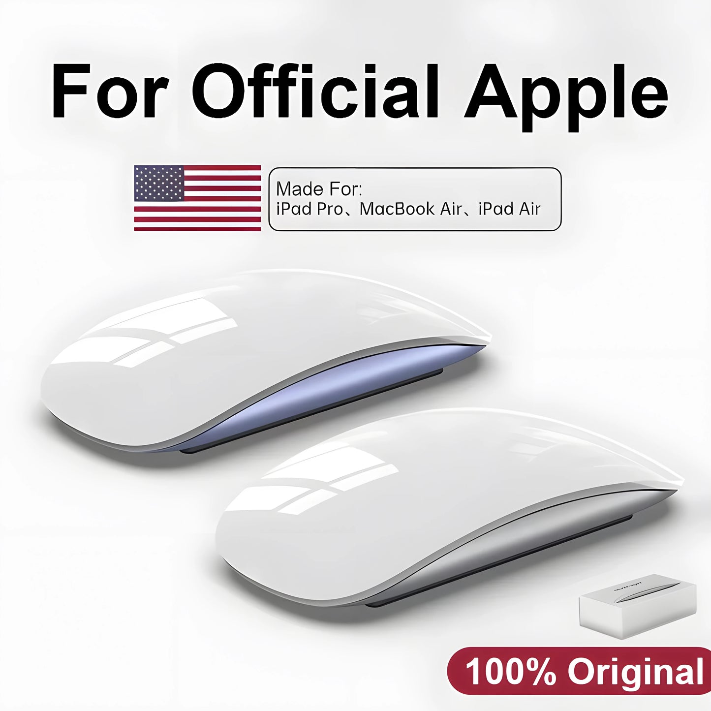 Apple Magic Wireless Bluetooth Mouse (Multi-Touch)