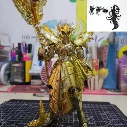 IN STOCK MST Saint Seiya Myth Cloth EXM Ophiuchus Serpentaire Odysseus Gold Next Dimension/ND LC Knights of The Zodiac Figure