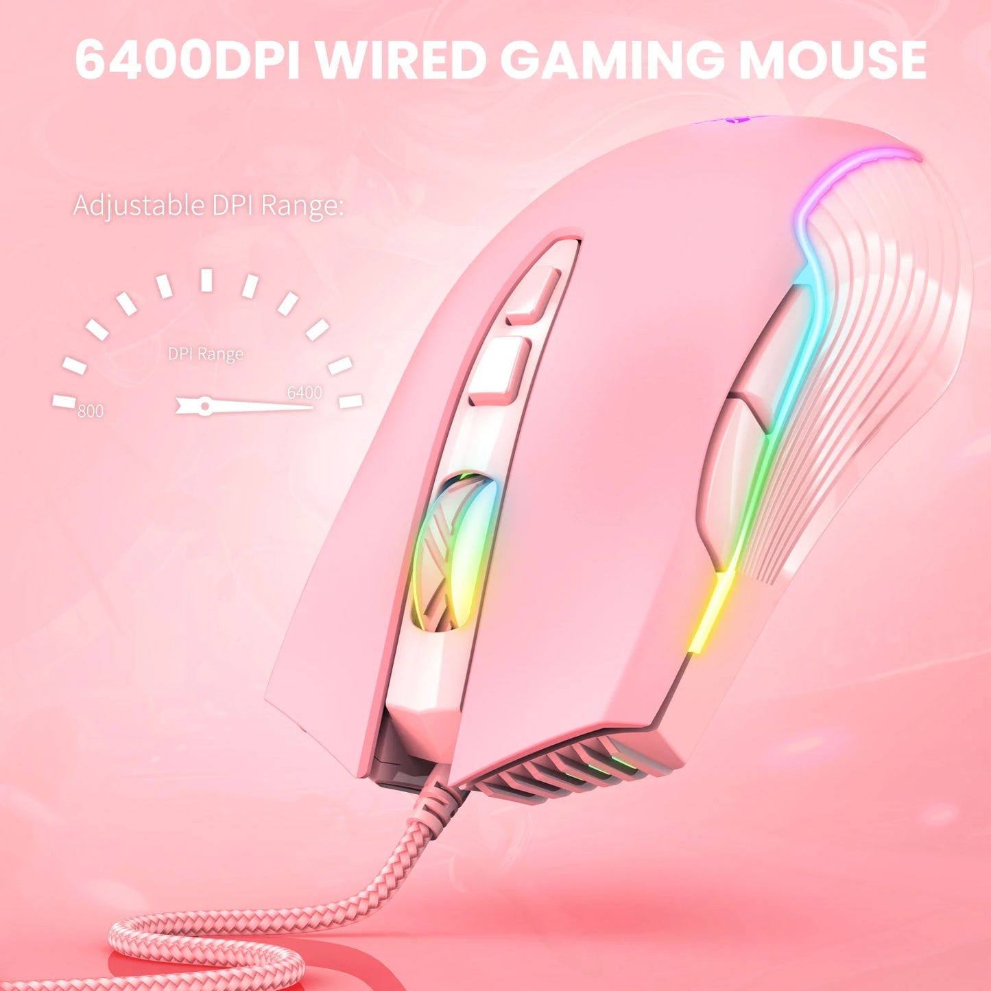 ONIKUMA RGB Gaming Headset with Cat Ears 🎮🐱