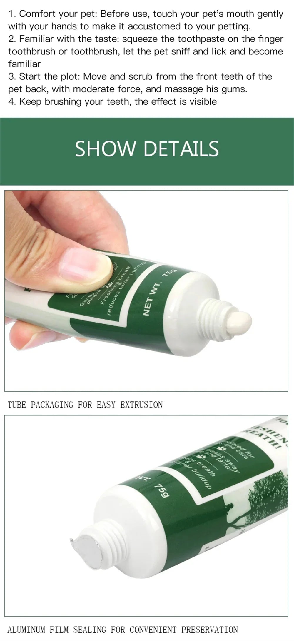 Vanilla Beef Pet Toothpaste 🐶🦷