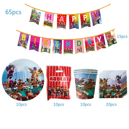 Roblox Birthday Party Supplies
