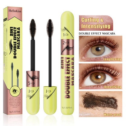 Brown Dual Brush Mascara.