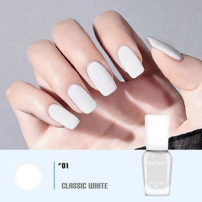 40 Colors Water-Based Nail Polish