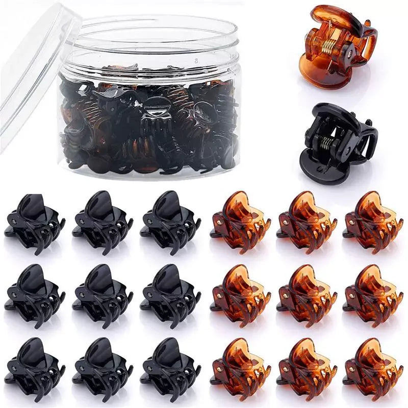 Mini Hair Claw Clips Set.