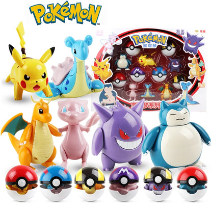 Pokémon Action Figure Set.