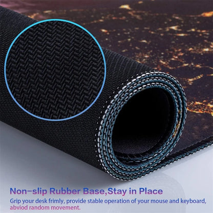 Computer Mouse Pad Strata Liquid Gaming Accessory Mousepad Black White Large Desk Mat Gamer Rubber XXL 50x100 Mause Carpet Run