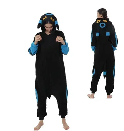 TAKARA TOMY Pokemon Cosplay Kigurumi Onesie Snorlax Jigglypuff Umbreon Gengar Costume Halloween Adult Anime Bulbasaur Pajamas