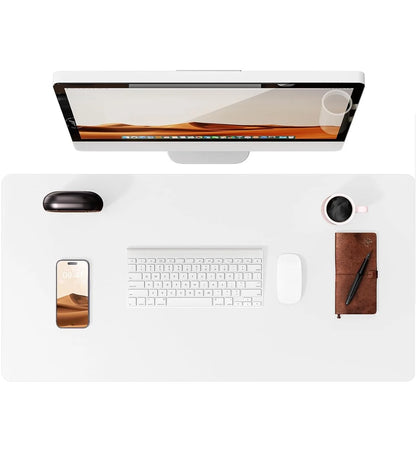 YSAGi Premium PU Leather Desk Mat: Non-Slip Waterproof Office Protector