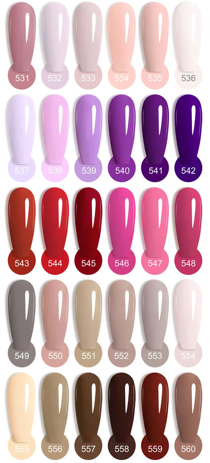 Venalisa VIP5 Nail Gel Polish HEMA/TPO FREE Full Coverage Beautiful Semi Permanent Soak Off UV LED Gel Nail Polish Gel Lacquer