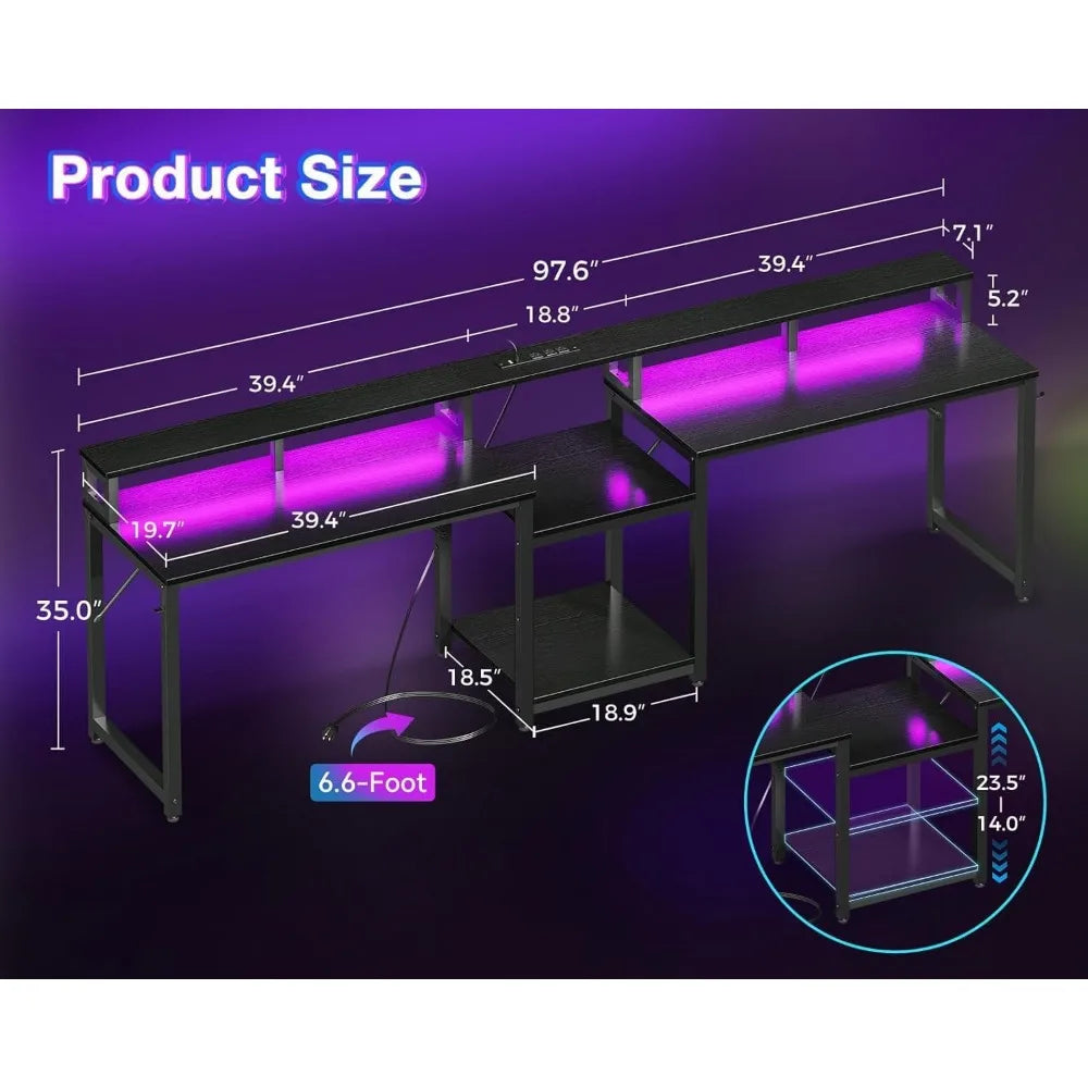 TitanDual Gaming Desk