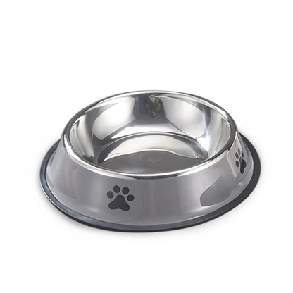 Anti-Slip Stainless Steel Pet Bowl