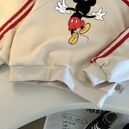 Printed Boys Long Sleeve O Neck Hoodies and Long Pants Two Piece Set Kids Casual Tracksuit Children Sweatshirt Set Spring New