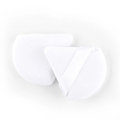 1/2/3/6Pcs Triangle Velvet Powder Puff Face Cosmetic Eye Beauty Makeup Tool Reusable Sponge Washable Mini Powder Puff Accessorie