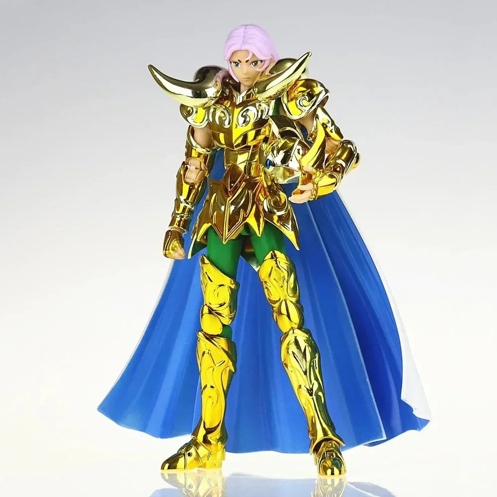 In Stock CS Saint Seiya Myth Cloth EX Capricorn Shura/Leo Aiolia/Aries MU/Libra Dohko/Virgo Gold Knights Zodiac Action Figure