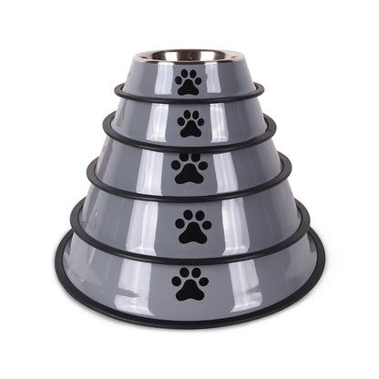 Anti-Slip Stainless Steel Pet Bowl