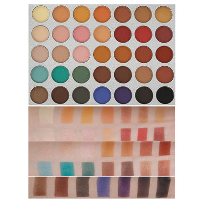 36 Color Matte Palette.