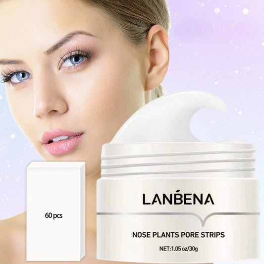 LANBENA Nose Blackhead Remove Mask  Pore Strip Peeling Mask Deep Cleansing Black Dot Remover Acne Patch Skin Care Peel Mask