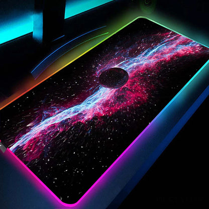 CosmicGlow RGB Desk Mat