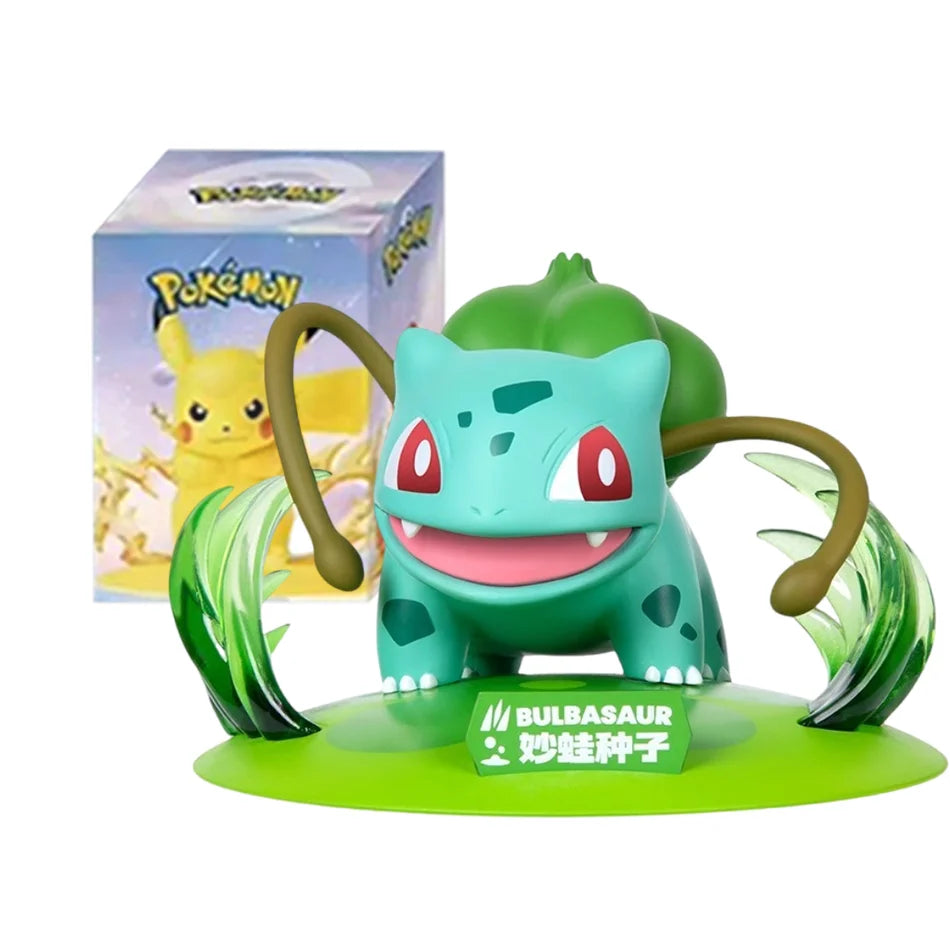 12 style Pok é mon Action Dolls Pikachu Blind Box Anime Models Desktop Decorations Pok é mon Toys Children's Birthday Gifts