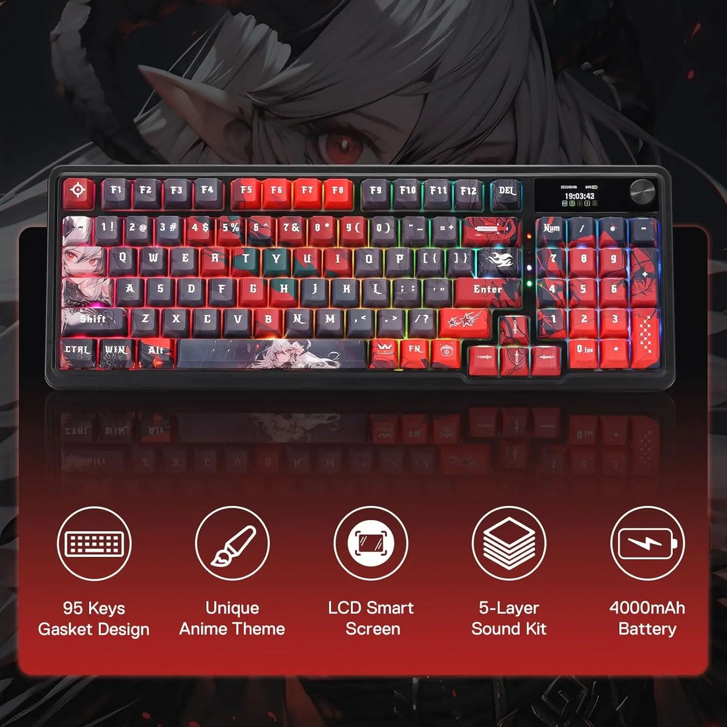 Redragon K719 Pro Keyboard.