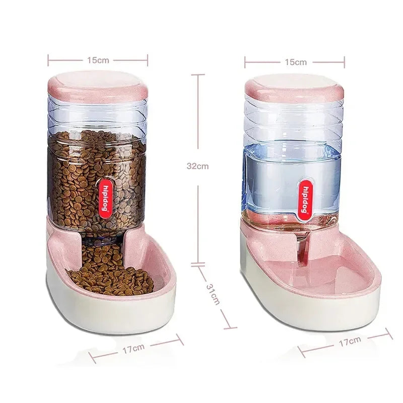 Automatic Gravity Pet Feeder & Waterer