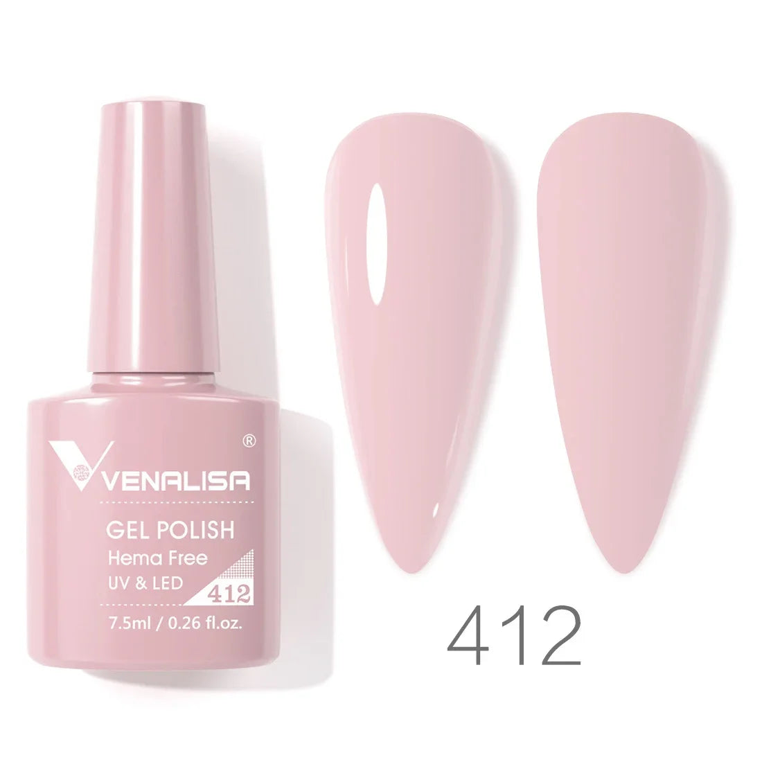 Venalisa VIP4 Nail Gel Polish HEMA/TPO FREE Full Coverage Beautiful Semi Permanent Soak Off UV LED Gel Nail Polish Gel Lacquer