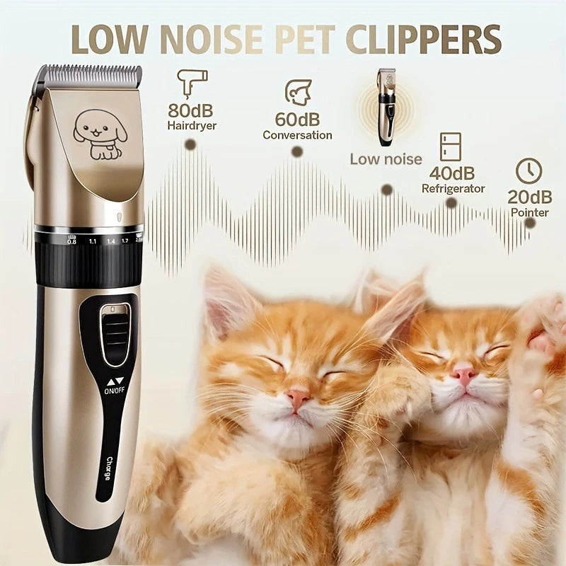 Pet Hair Trimmer Grooming Kit 🐶🐱