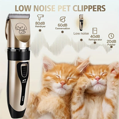 Pet Hair Trimmer Grooming Kit 🐶🐱