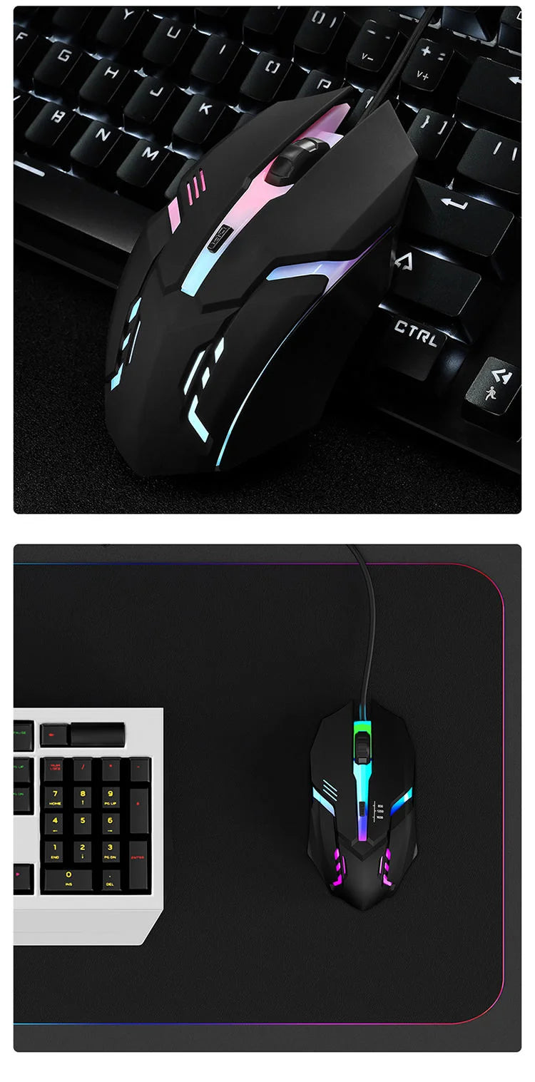 ErgoGlow Gaming Mouse