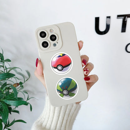1000/500Pcs Pikachu Sticker Pokemon Roll Stickers Tape Hand Account DIY Decorative Seal Waterproof Cup Sticker Kawaii Gift Toys