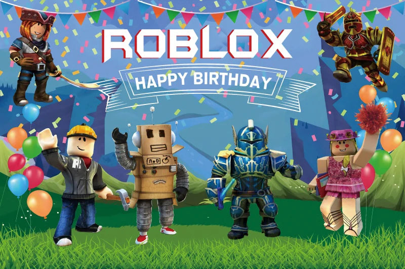 Roblox Birthday Party Decoration Set XL