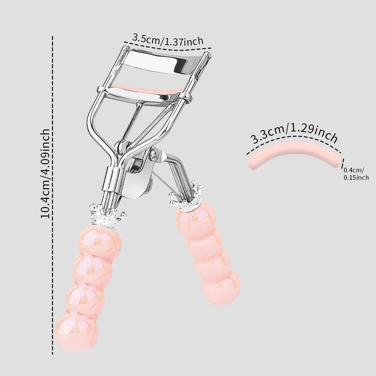 Ceramic Handle Eyelash Curler.