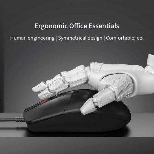 Lenovo Classic Wired Ergonomic Design High Sensitivity Durable USB Optical Gaming Mouse Business Home Pc Laptop Mouse