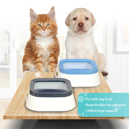 No-Spill Floating Pet Water Bowl
