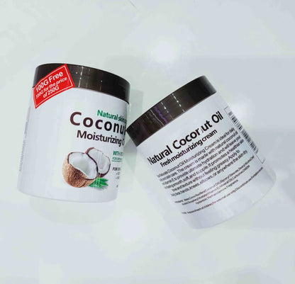 Dr. Meinaier Natural Coconut Oil Moisturizing Cream: Premium Vitamin E Skin Repair